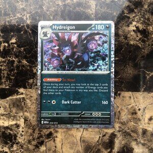 Hydreigon 010/015 McDonald's Promos 2024 Holo Tri Howl Dark Cutter Pokémon Card